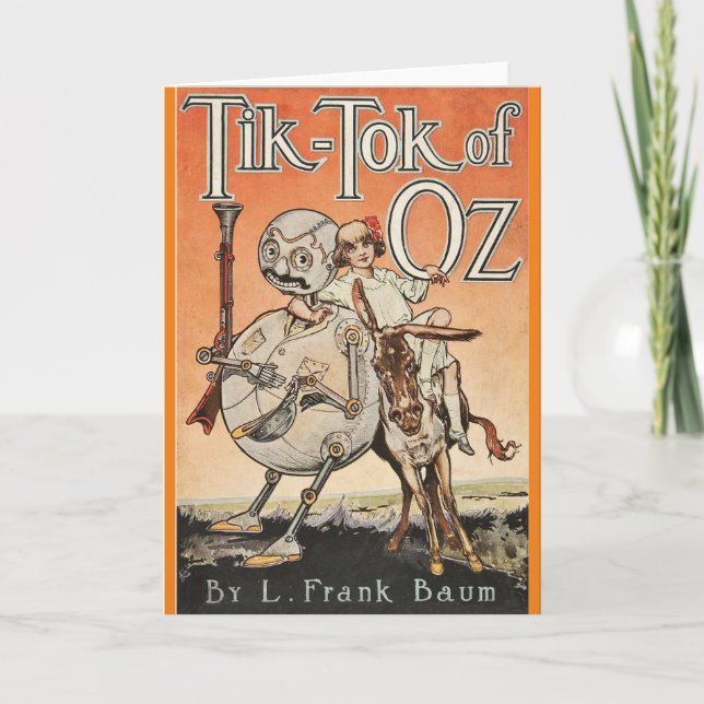 Tik-Tok of OZ Kort (Framsida)