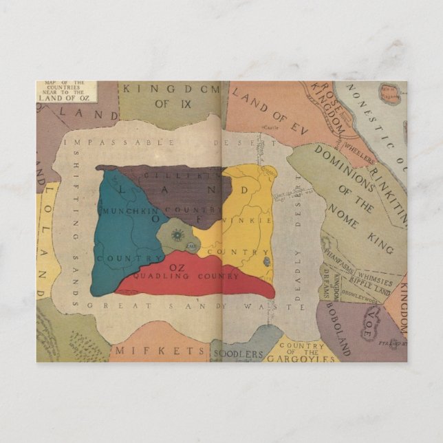 Tik Tok of Oz Postcards Vykort (Framsida)