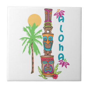 Tiki Aloha Kakelplatta