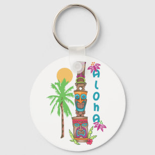 Tiki Aloha Nyckelring