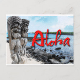 Tiki Aloha Vykort