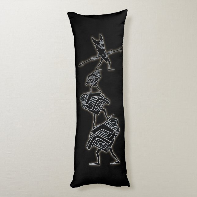 Tiki Äventyr Kroppskudde (Baksidan (Vertikal))