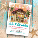 Tiki Beach Pub Tropical Santa Party Inbjudningar<br><div class="desc">Den tropiska julfestinbjudan innehåller jultomten som semester på Tiki pub vid solnedgången med handflatan träd, helgdag string ljus och Hawaiian "Aloha" och "Mele Kalikimaka" hälsning. Tropiska cocktails, ananas, hibiscus och handflatan löv, en ytskiva och en papegoja i en pirat som dekorerar pub. Den omvända sidan är turkosa blå grönt. Art...</div>