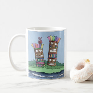 Tiki Bird Rosenknopp Coffee Mugg