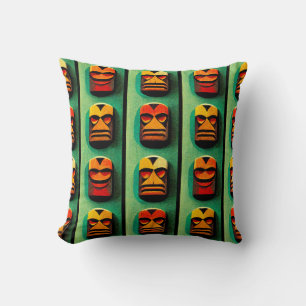 Tiki Buttons Kudde