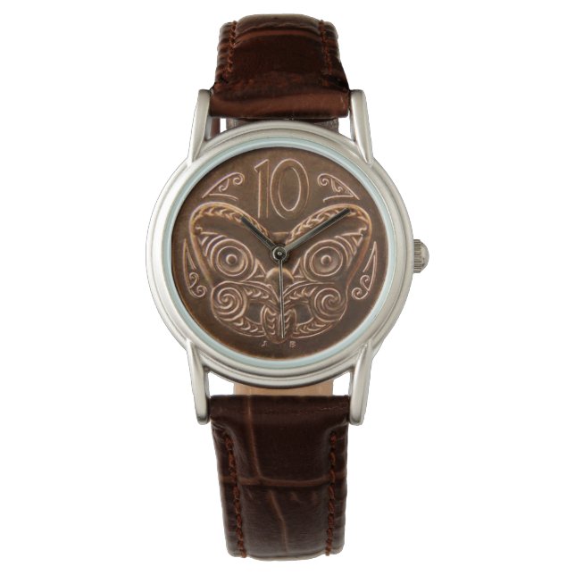 Tiki Coin Armbandsur (Framsida)