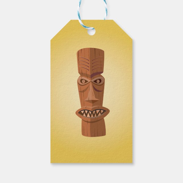 Tiki Gift Märkre Presentetikett (Baksidan)