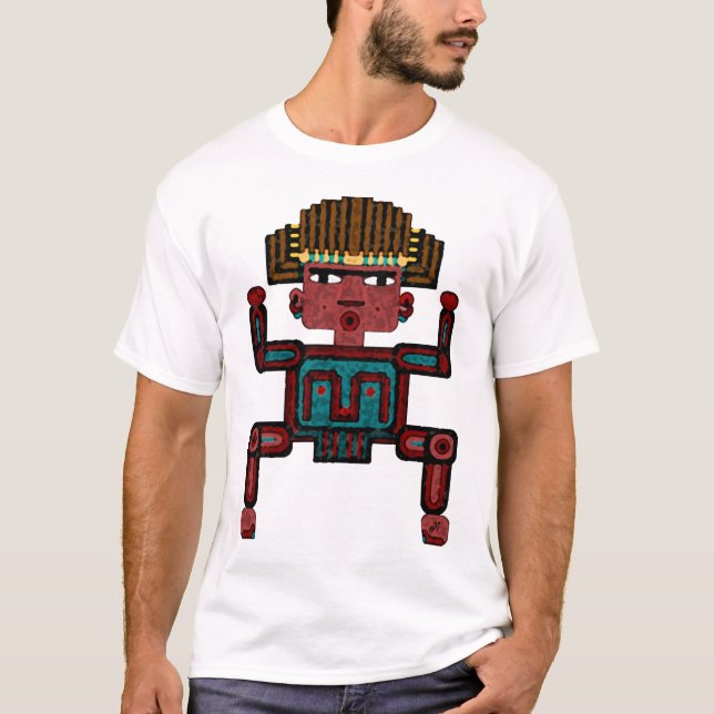 Tiki grabb t-shirt (Framsida)