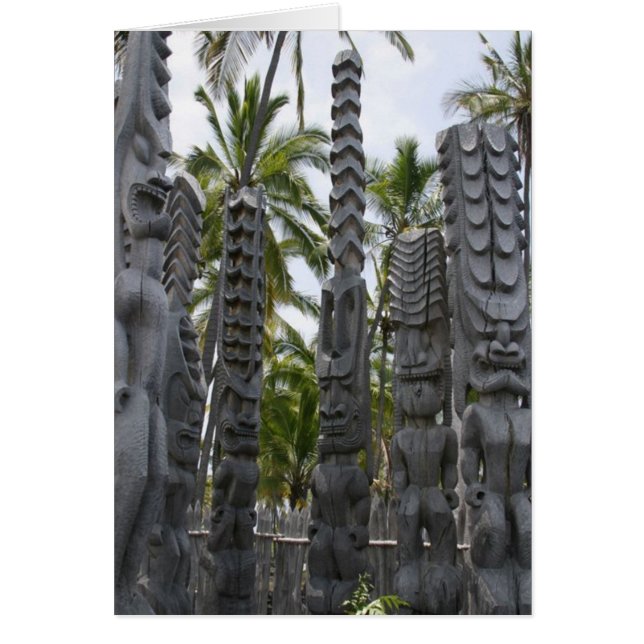 Tiki Guardians Ställe i Refuge - kort (Framsidan)