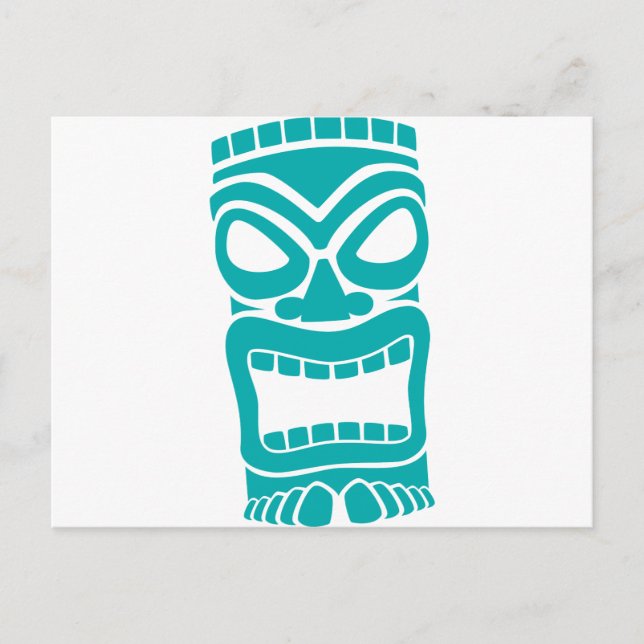 Tiki Gud Vykort (Framsida)