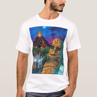 Tiki gudT-tröja ("den förstörda" versionen) Tee Shirt