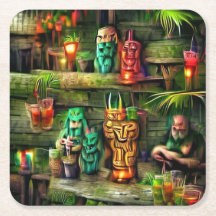 Tiki Hut Underlägg