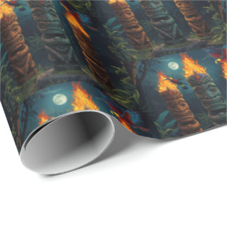 Tiki-inslagspapper Presentpapper