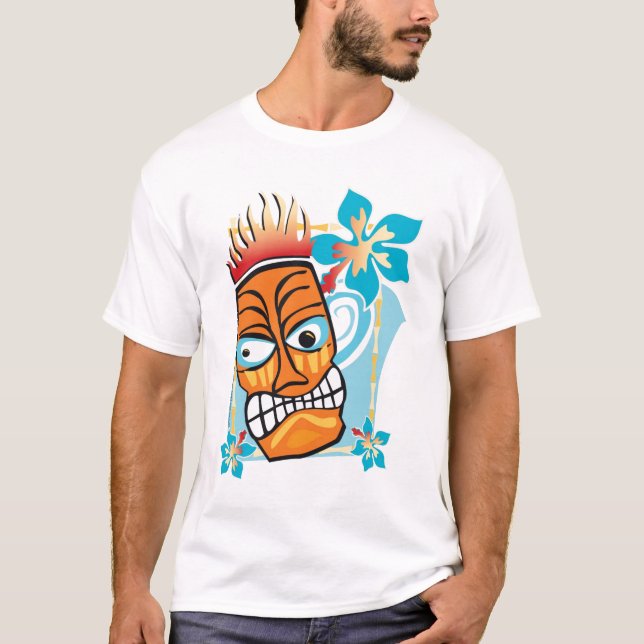 Tiki man t-shirt (Framsida)