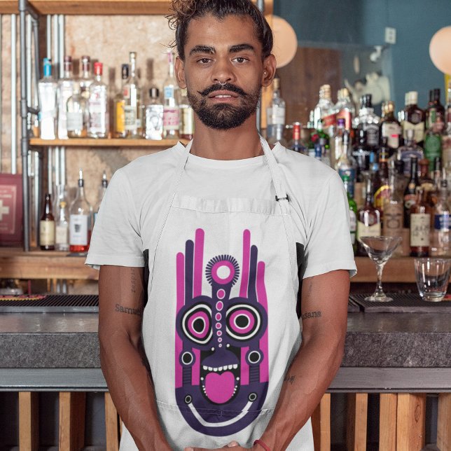tiki mask förkläde (Skapare uppladdad)