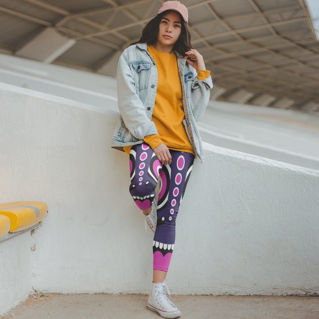 tiki mask leggings (Skapare uppladdad)