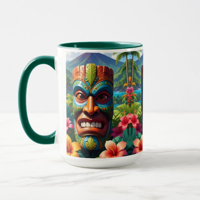 Tiki Mask Mugg (Vänster)