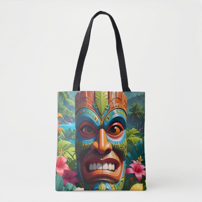 Tiki Masken Tygkasse (Framsida)