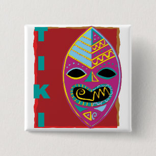 TIKI MASKERAR KNAPP