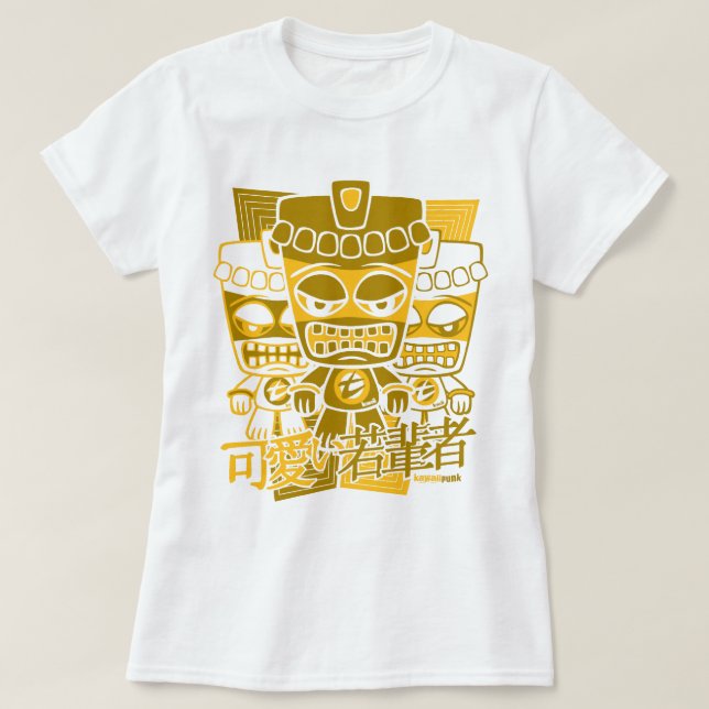 Tiki maskot t-shirt (Design framsida)