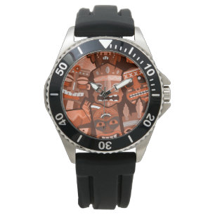 TIKI Mönster 2 Armbandsur