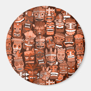 TIKI Mönster 3 Magnet