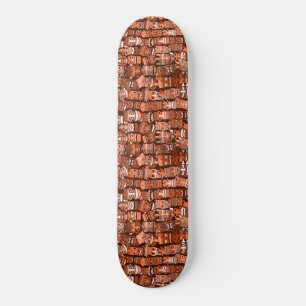 TIKI Mönster 3 Mini Skateboard Bräda 18,5 Cm