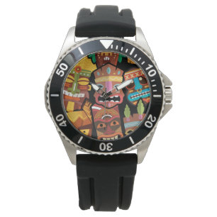 TIKI Mönster 5 Armbandsur