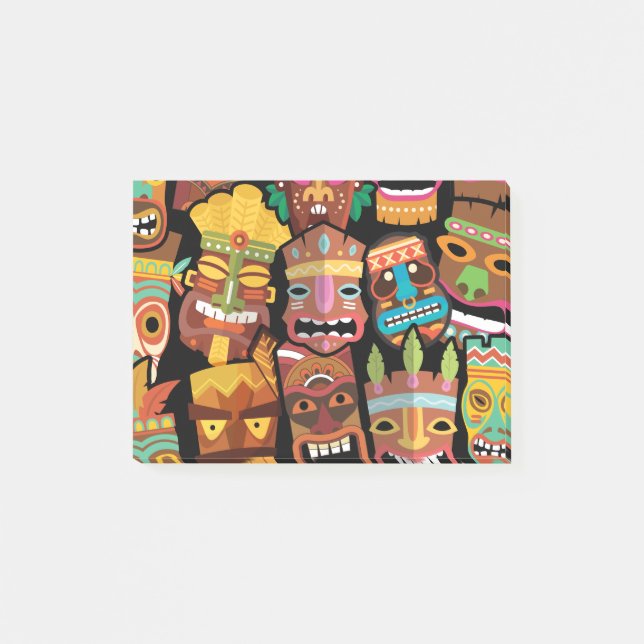 TIKI Mönster 5 Post-it Block (Framsida)