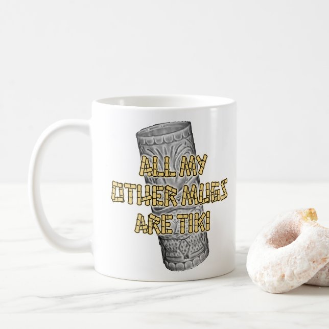 Tiki Mugg 4 (Med munk)