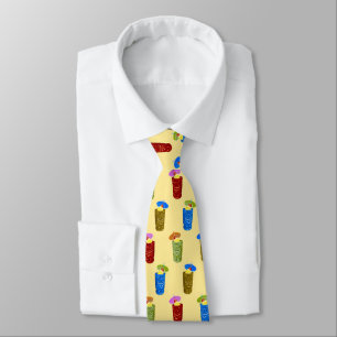 Tiki Mugg Tropical Drinks Two-Sided Prated Slips