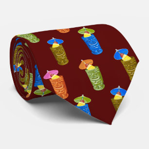 Tiki Mugg Tropical Drinks Two-Sided Prated Slips