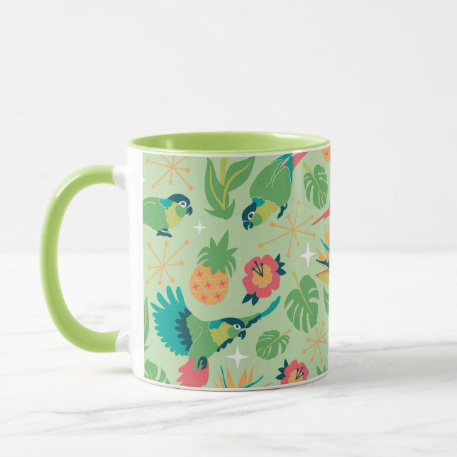 Tiki Parrot Mug Mugg (Vänster)