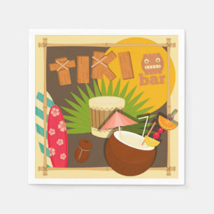 Tiki Party Pappersservett