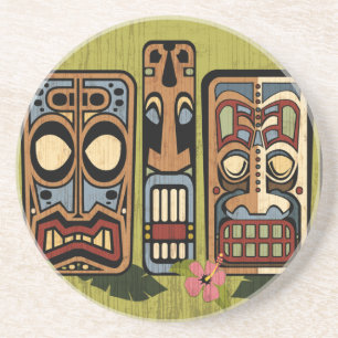 Tiki partykustfartyg underlägg
