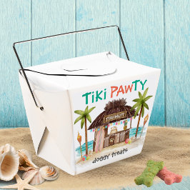 Tiki Pawty Tropical Hund Party Doggy Treats Presentaskar