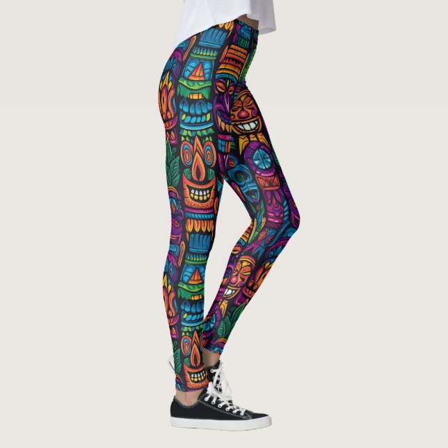 Tiki Pop Mode Leggings (Höger)
