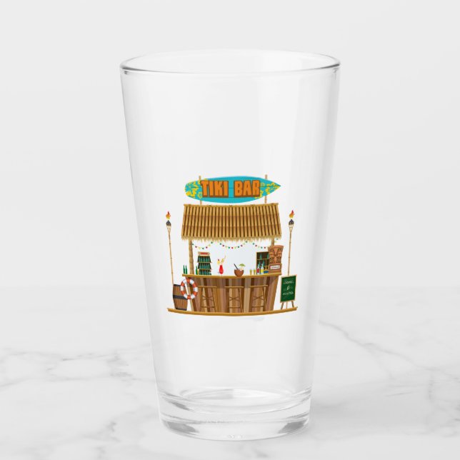 Tiki Pub Glass Glaskopp (Framsida)