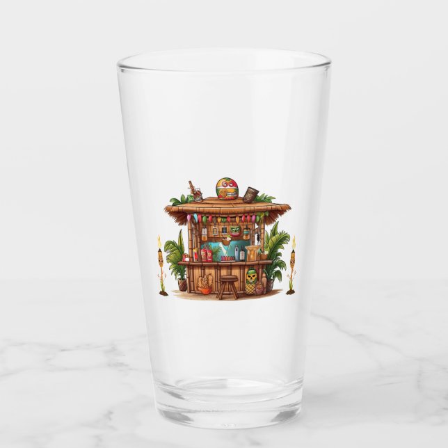 Tiki Pub Glass Glaskopp (Framsida)