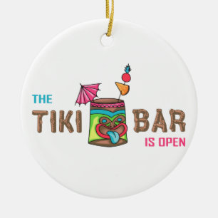Tiki Pub Julgransprydnad Keramik