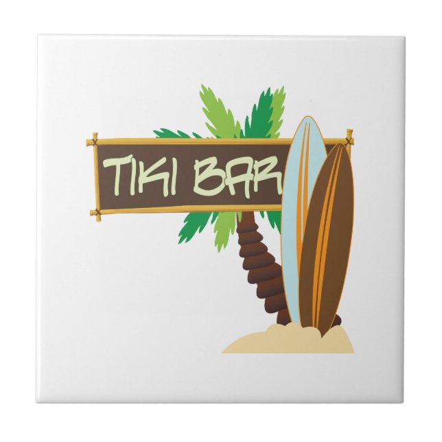 Tiki Pub Kakelplatta (Framsidan)