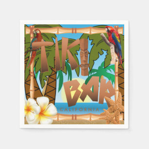 Tiki Pub Party Pappersservett