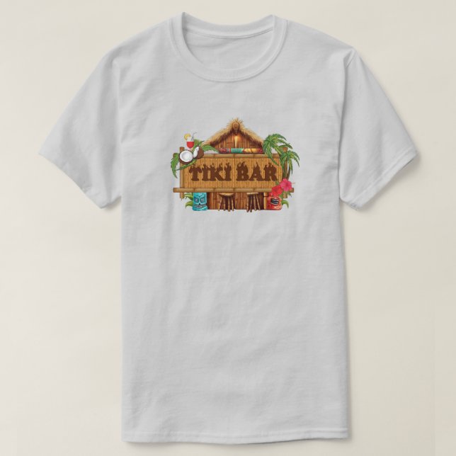 Tiki Pub T-Shirt (Design framsida)