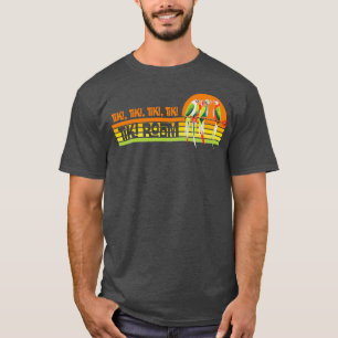 Tiki Room Vintage Retro T Shirt