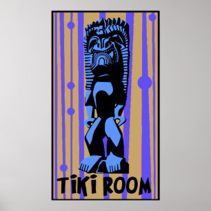 Tiki rumaffisch poster