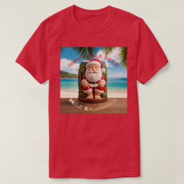 Tiki Santa T Shirt