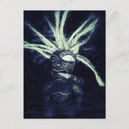 Tiki Smokes Vykort