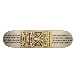 Tiki solbränna skateboard bräda 19,5 cm