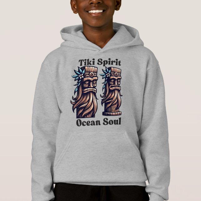 Tiki Spirit, Ocean Soul T Shirt (Framsida)