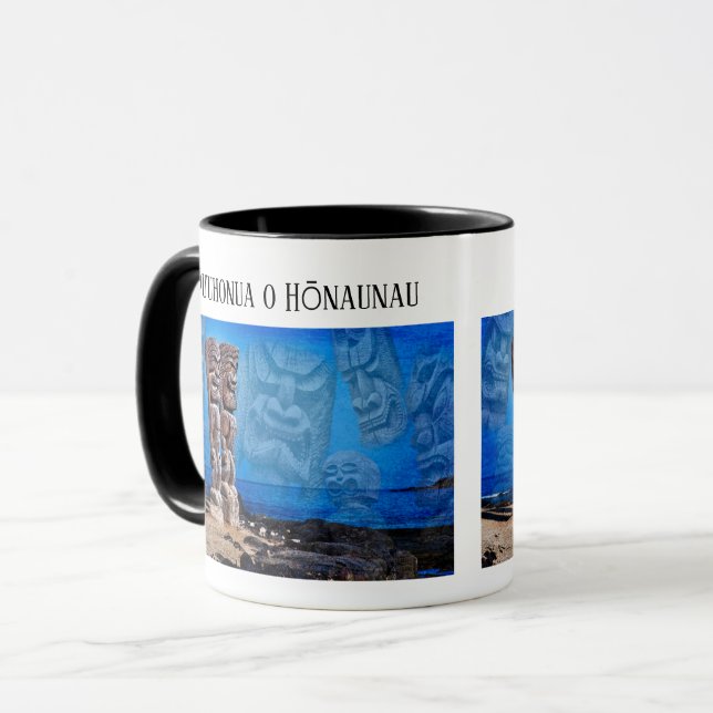 Tiki Spirits, Big Island, Hawaii Mugg (Framsida vänster)